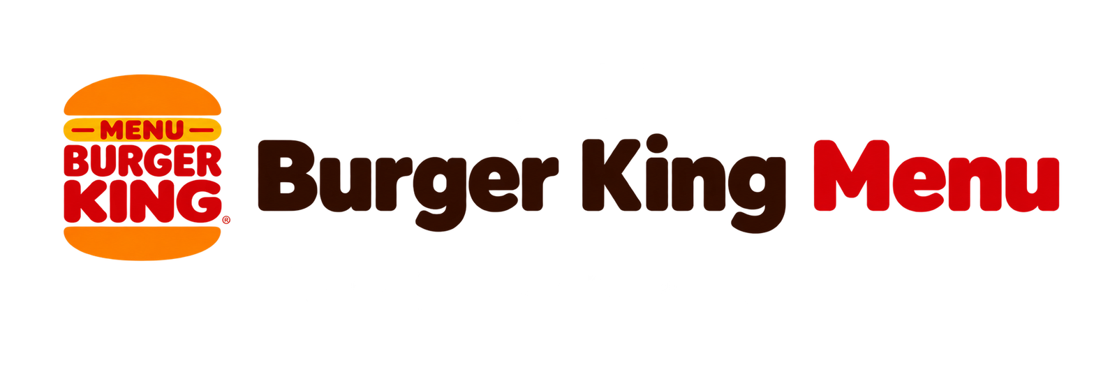 burger king menu