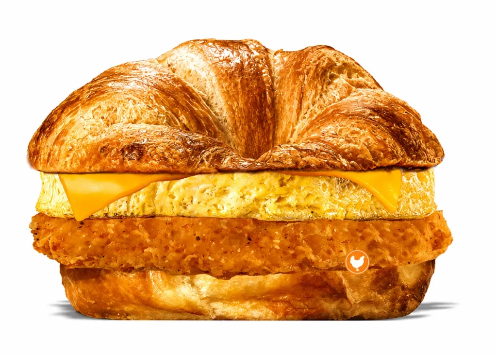 Chick'N Crisp Croissan'wich with Egg