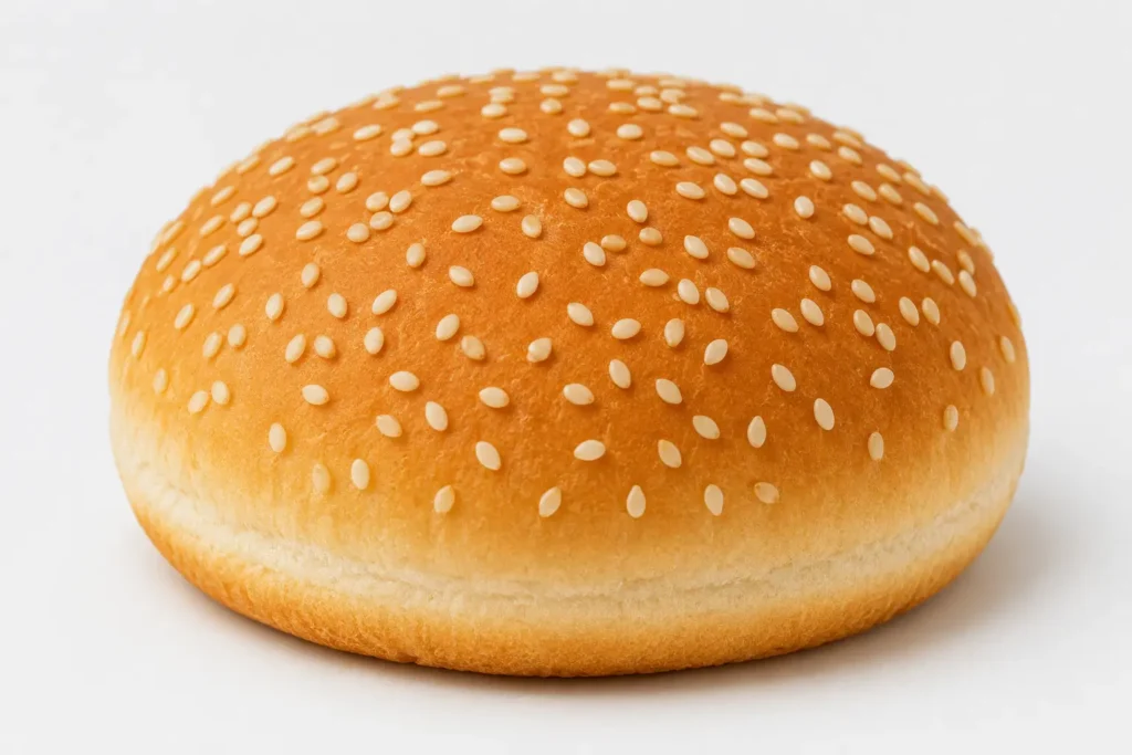 Burger King sesame seed bun, which contains gluten and is not available in a gluten-free version in the UK
