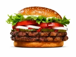 Double WHOPPER burger king menu