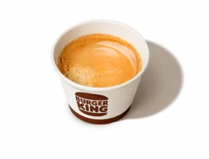 Espresso burger king menu