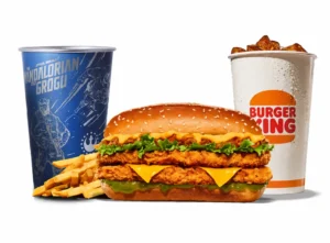 Galactic Mandalorian Double Chicken Royale Meal