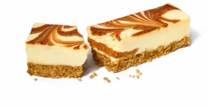 Gooey Salted Caramel Cheesecake Bar