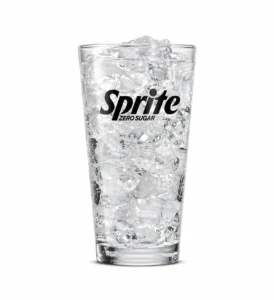 burger king menu Sprite Zero