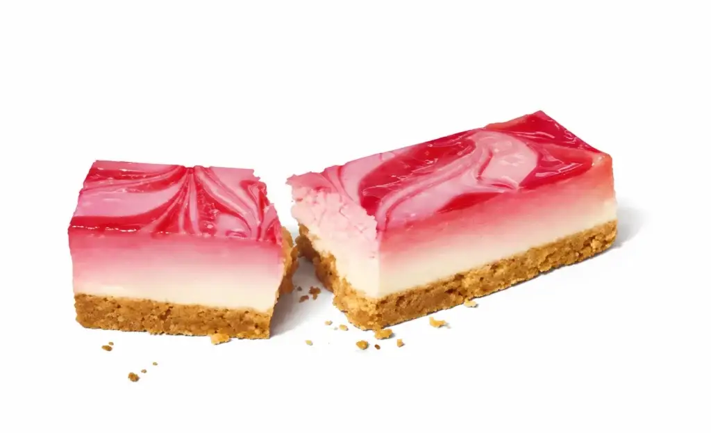 Strawberry Milkshake Cheesecake Bar