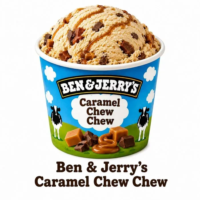 Burger King Ben & Jerry’s Caramel Chew Chew ice cream tub