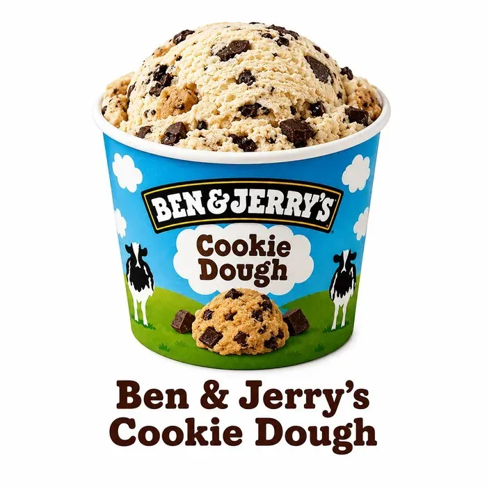 Burger King Ben & Jerry’s Cookie Dough ice cream tub