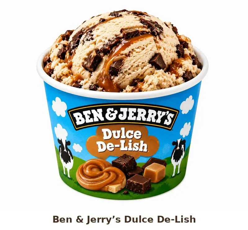 Burger King Ben & Jerry’s Dulce De-Lish ice cream tub