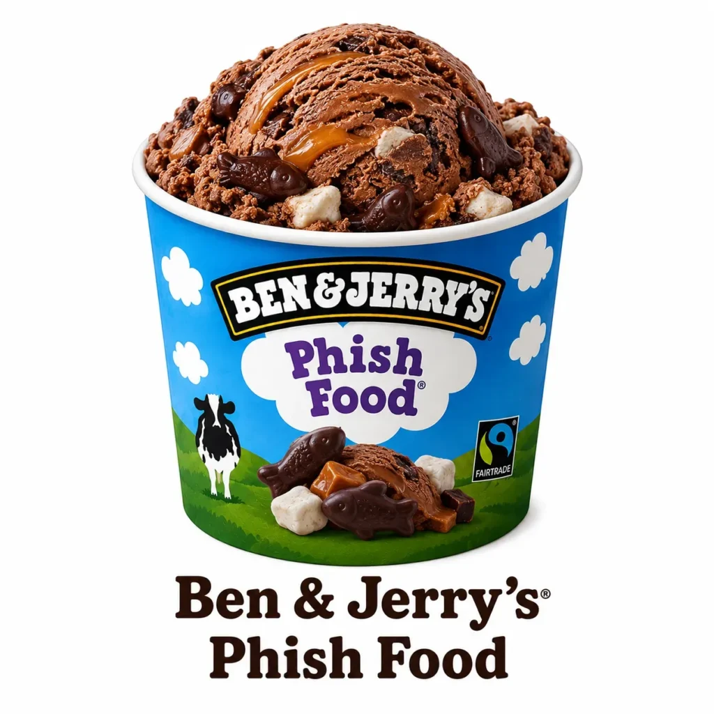 Burger King Ben & Jerry’s Phish Food ice cream tub
