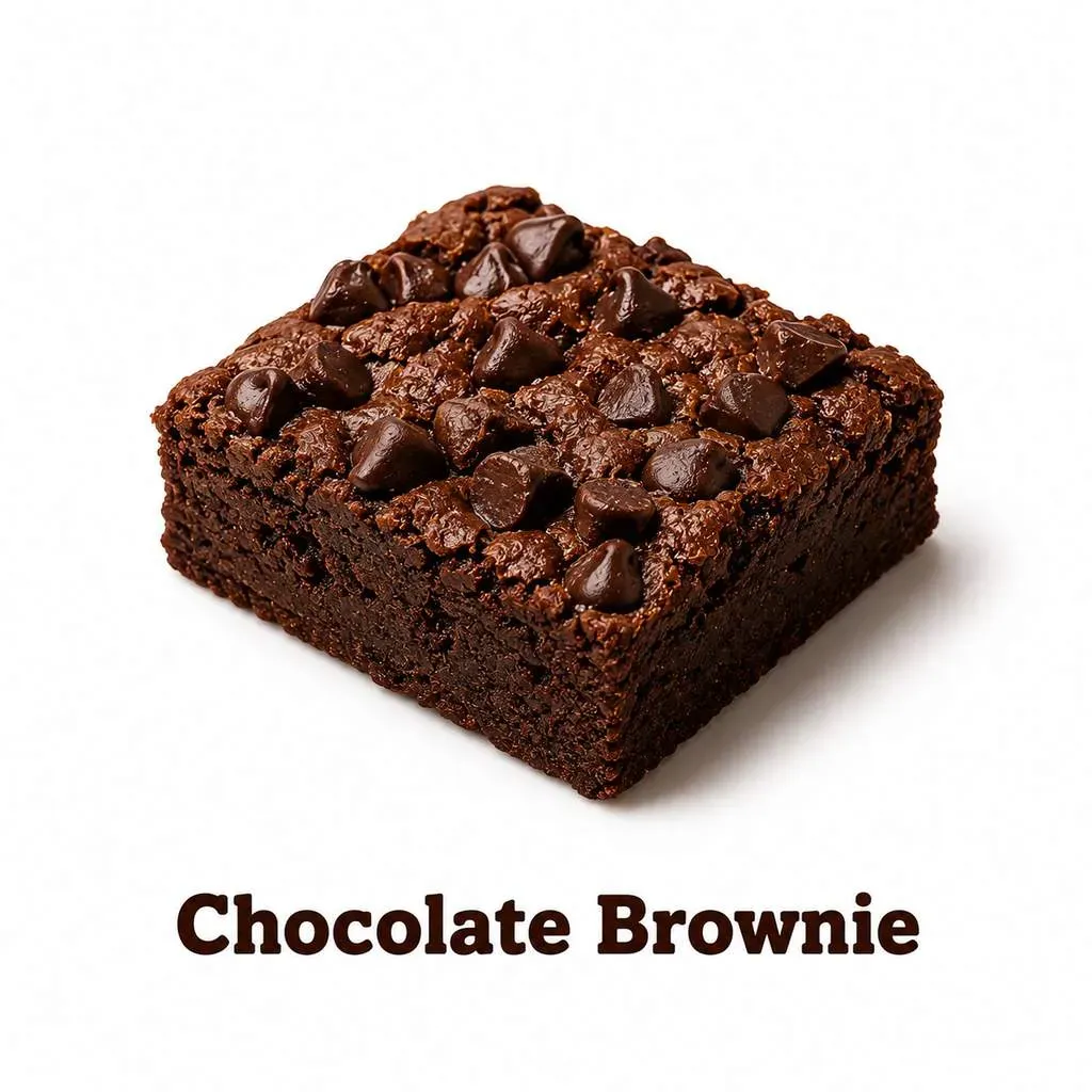 Burger King Chocolate Brownie with rich chocolate flavour and chocolate chips