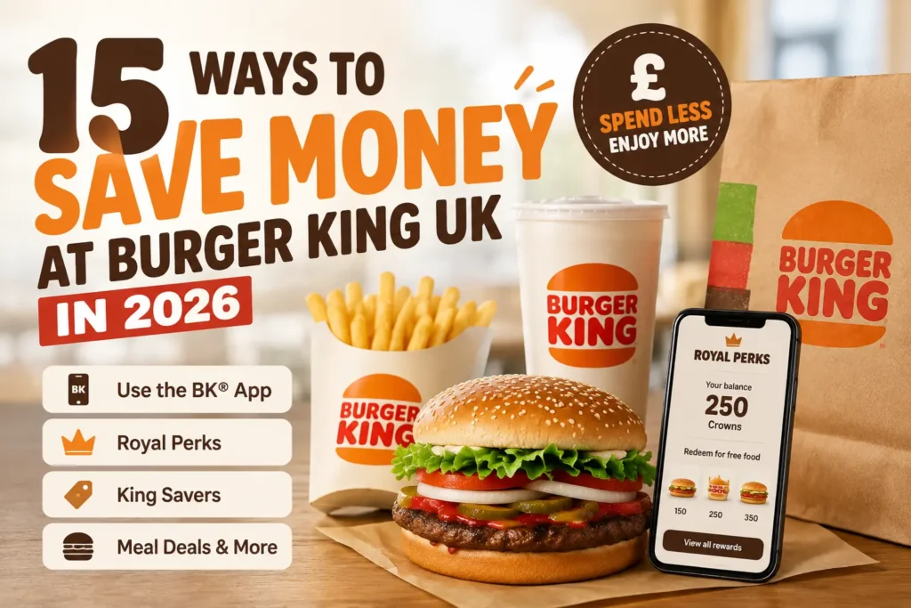 Burger King money saving tips UK 2026