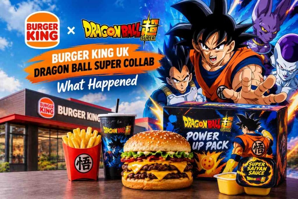 Burger King Dragon Ball Super UK