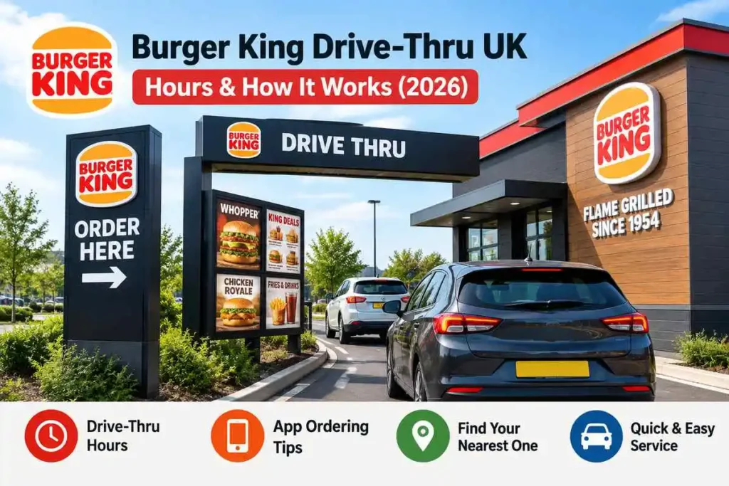 Burger King Drive-Thru UK Hours & How It Works (2026)