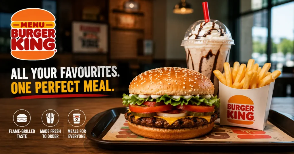 high protein burger king order