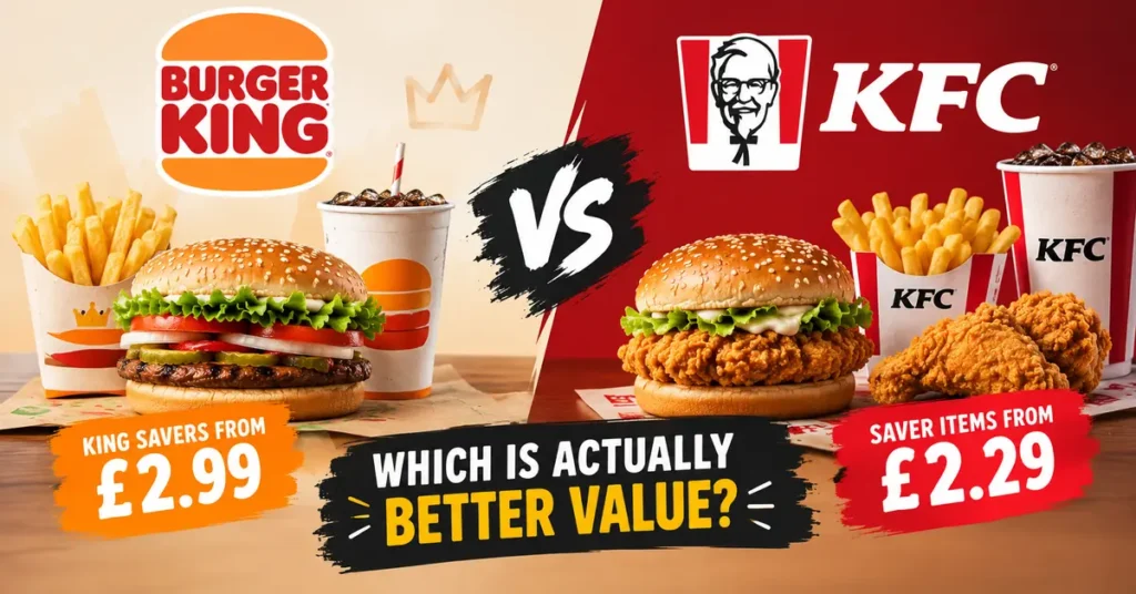 Burger King vs KFC UK Which Is Actually Better Value
