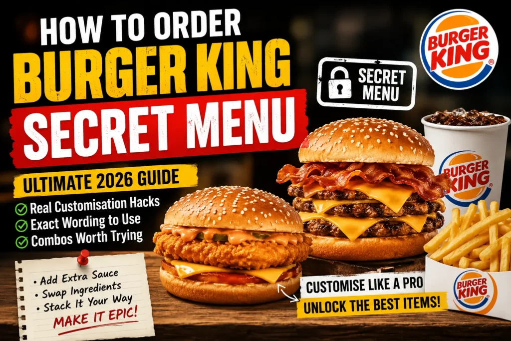 how to order burger king secret menu