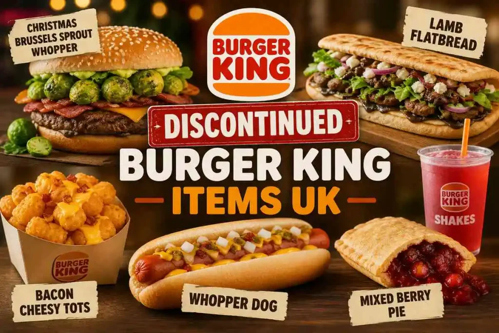 Discontinued Burger King Items UK 4 Weird Ones (2026)