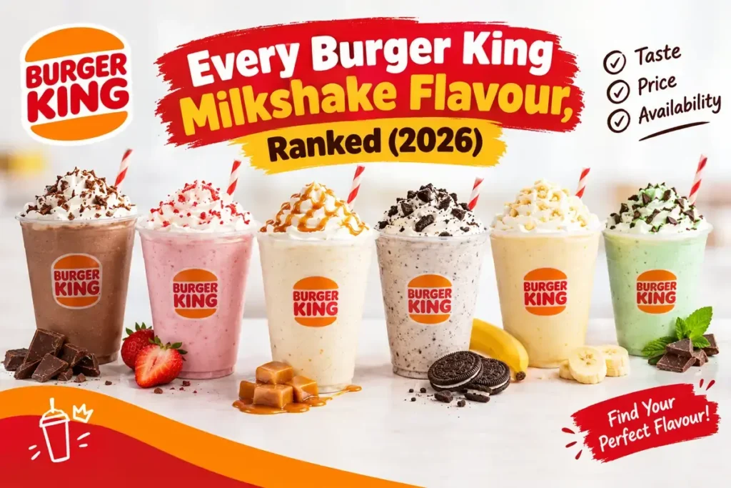 Every Burger King Milkshake Flavour, Ranked (2026)