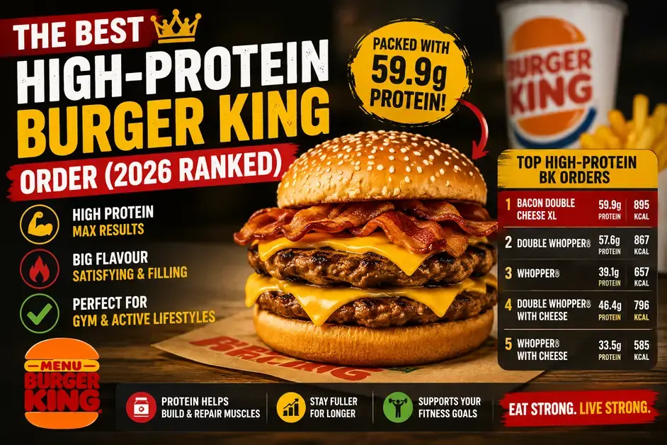 The Best High-Protein Burger King Order (2026 Ranked)