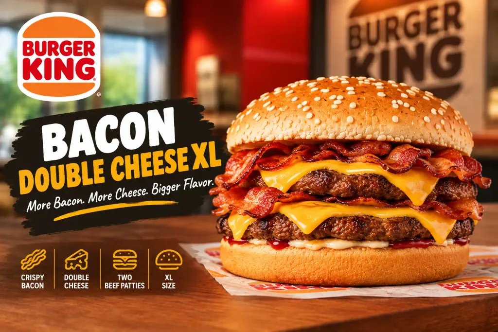 Burger King Bacon Double Cheese XL UK