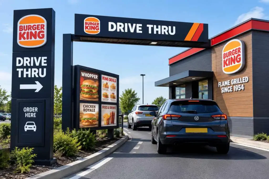 burger king drive thru