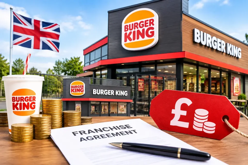 burger king franchise cost
