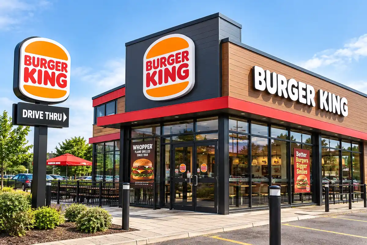 Burger King UK franchise storefront