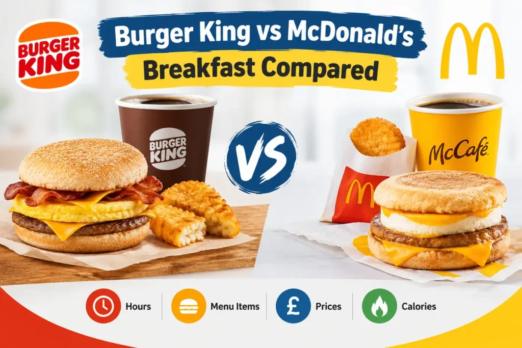 Burger King vs McDonald's Breakfast Compared
