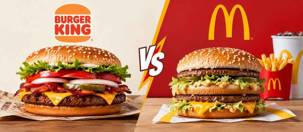 WHOPPER vs Big Mac comparison