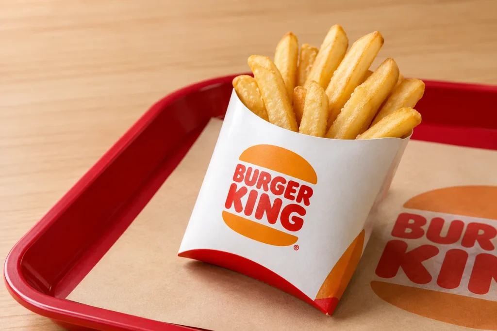 Burger King regular fries UK