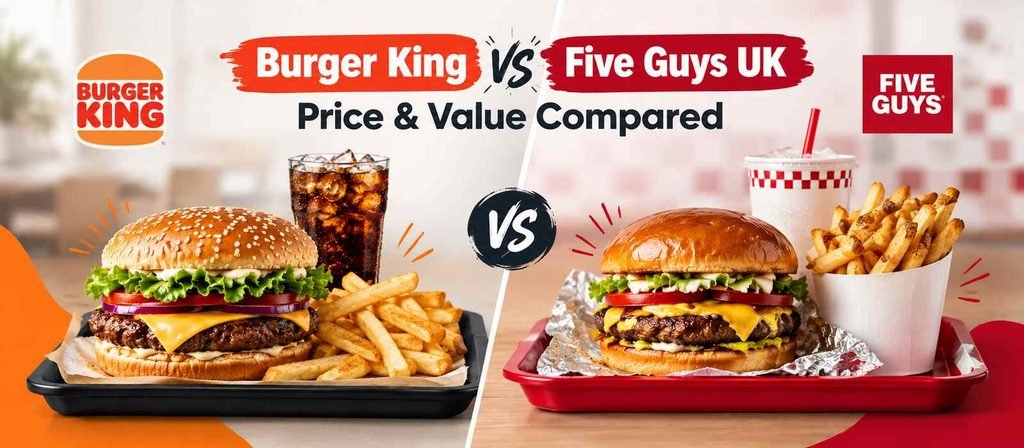 Burger King vs Five Guys UK comparison