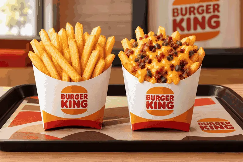 Burger King loaded fries UK