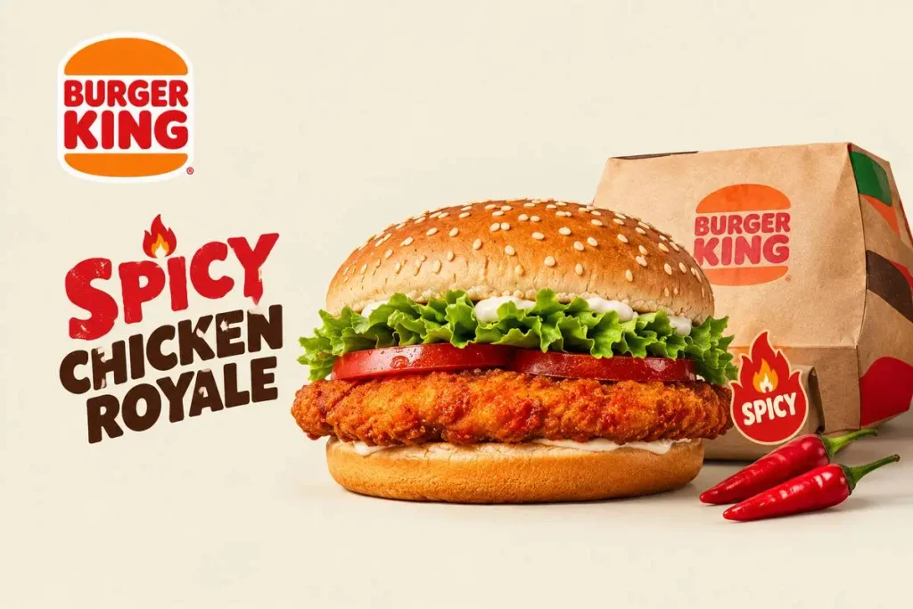 Burger King Spicy Chicken Royale UK